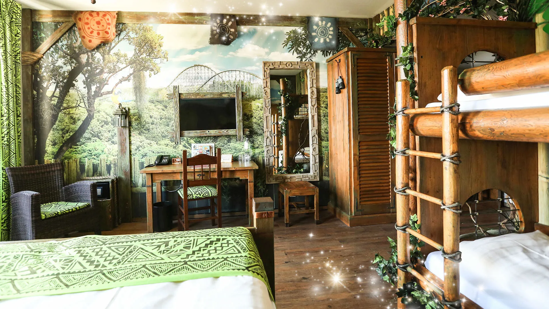 Heideparkesort Zimmer Dschungel