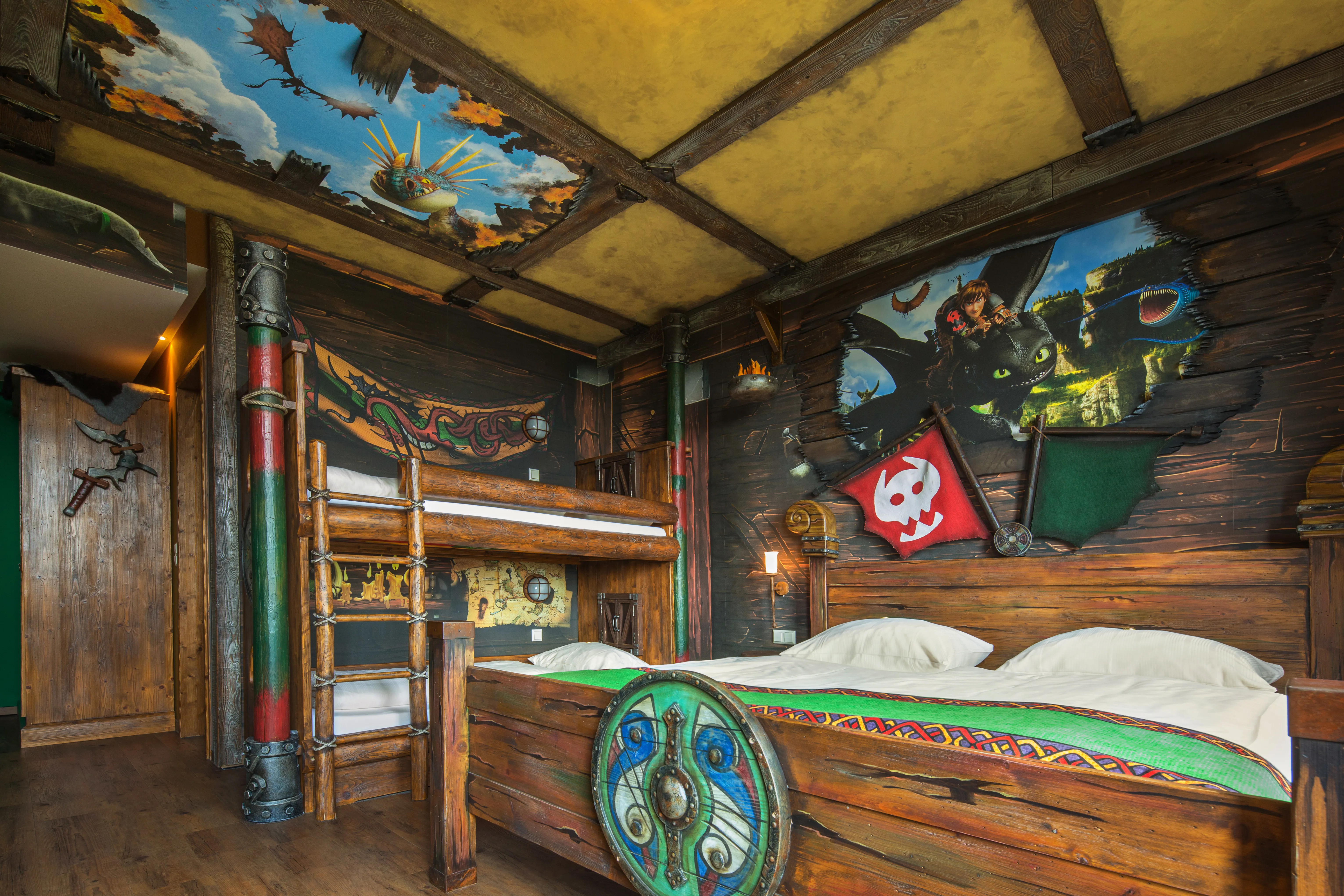 Heide Park Resort Abenteuerhotel Drachenzimmer 001