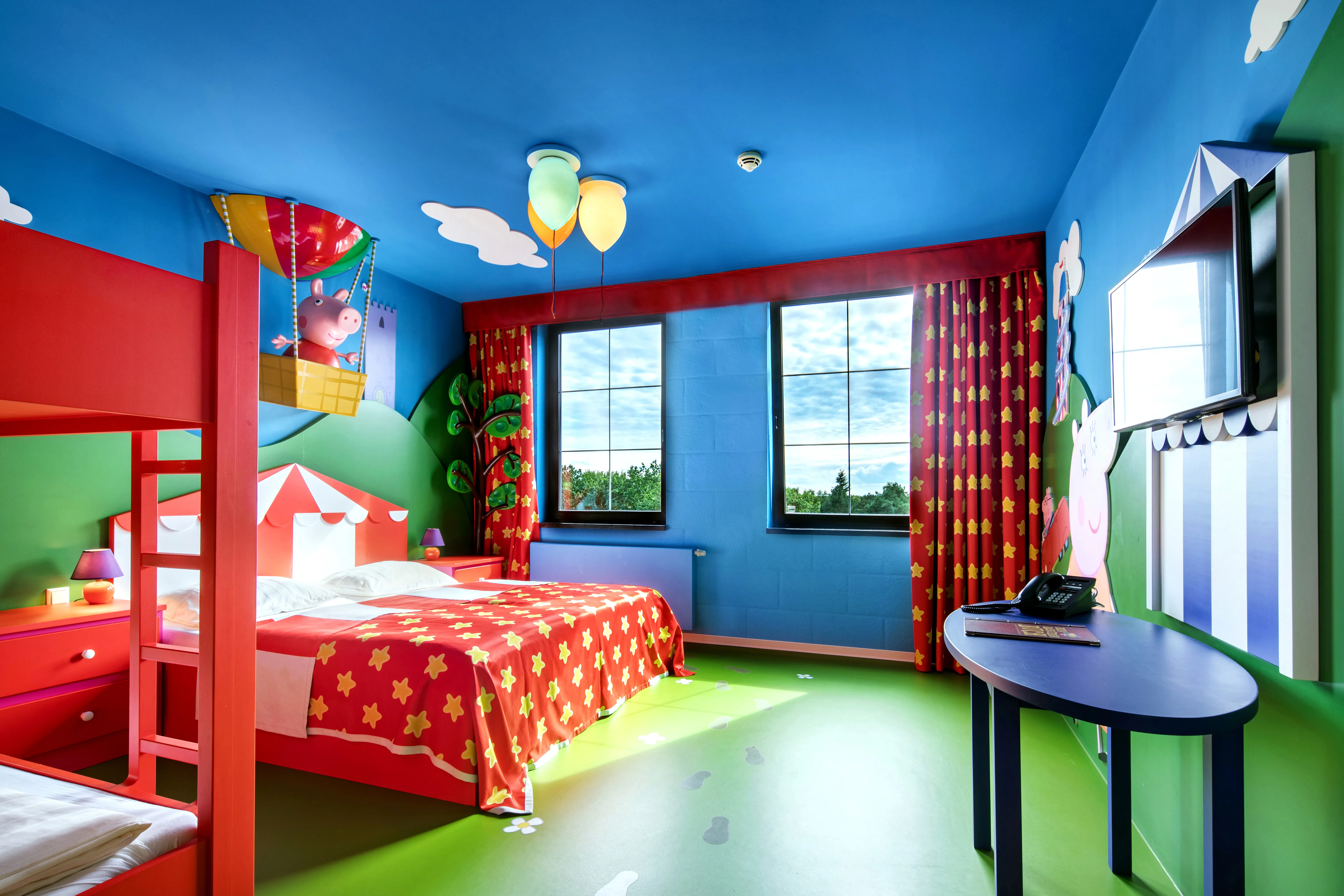 Heide Park Abenteuerhotel Peppa Pig Premium Zimmeransicht (1)