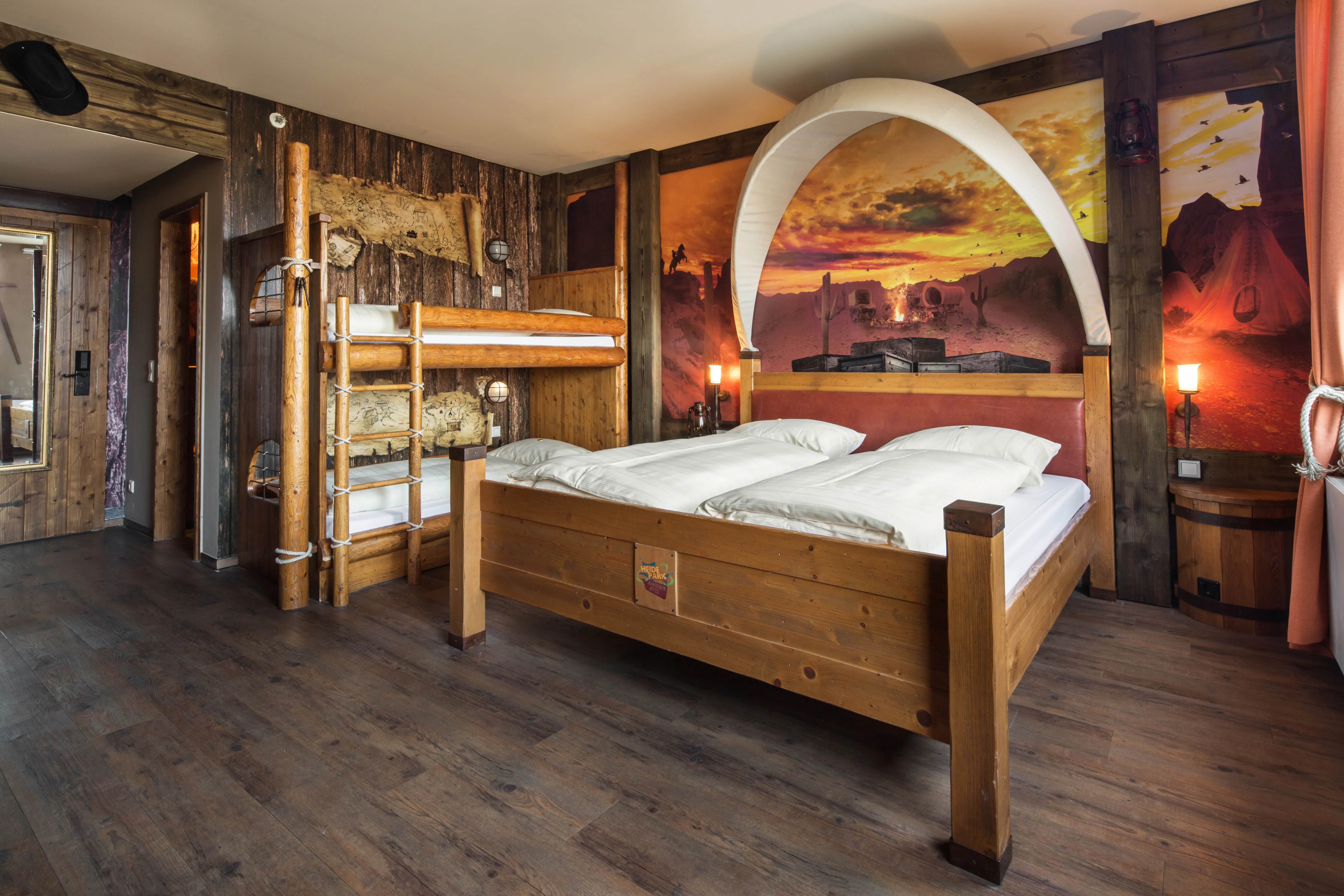 Heide Park Resort Abenteuerhotel Western Zimmer 004