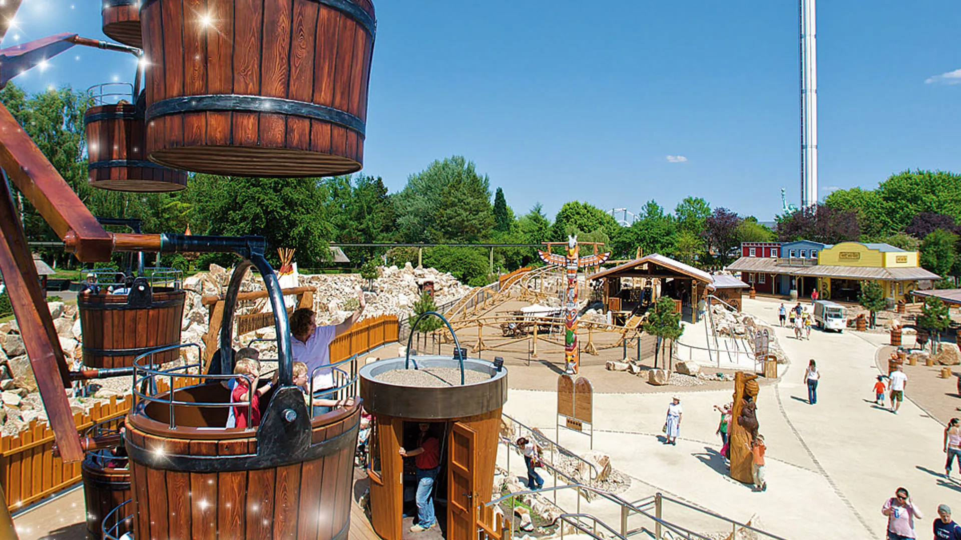 Heide Park Resort: Westernriesenrad