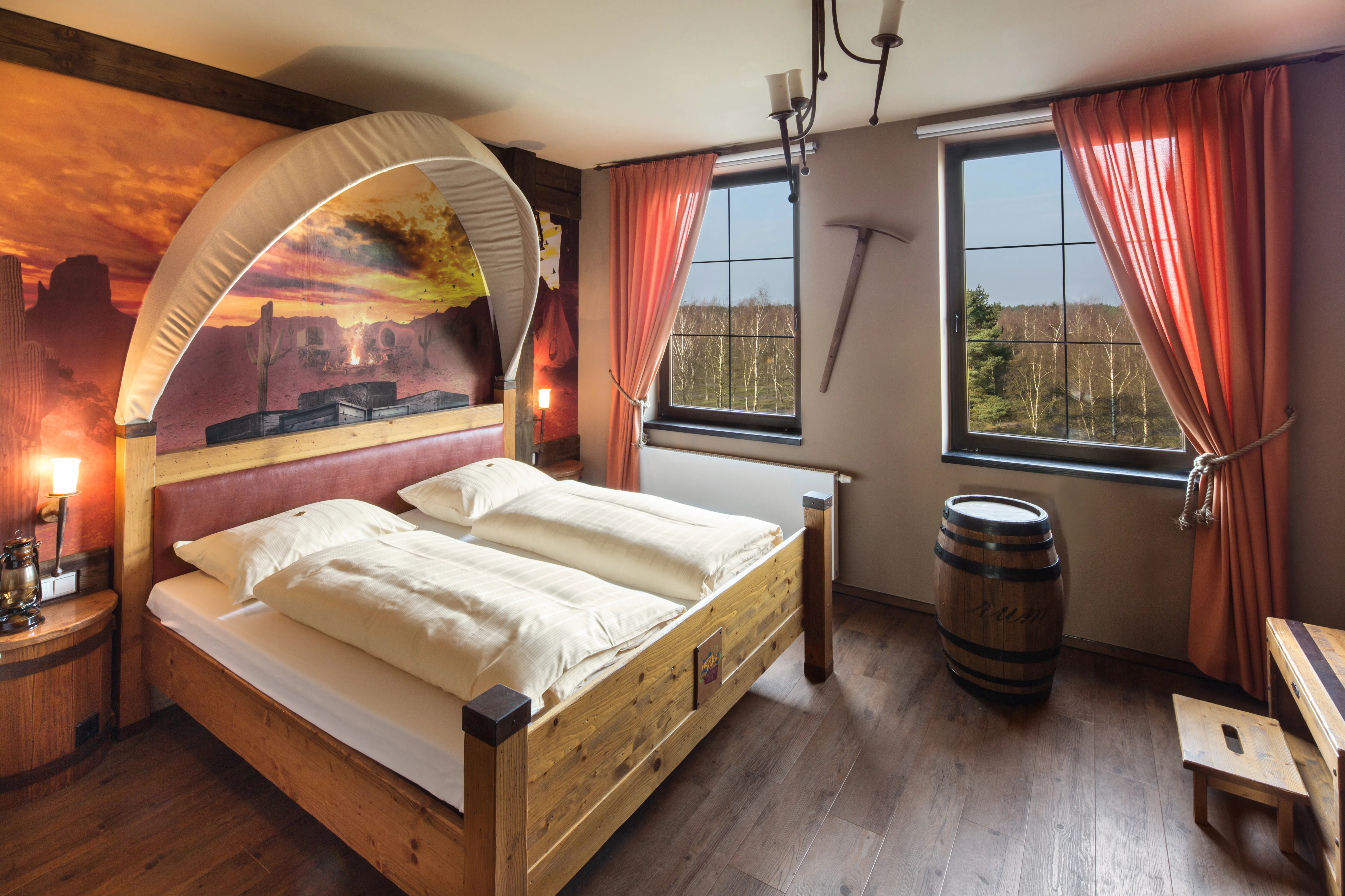 Heide Park Resort Abenteuerhotel Western Zimmer 001