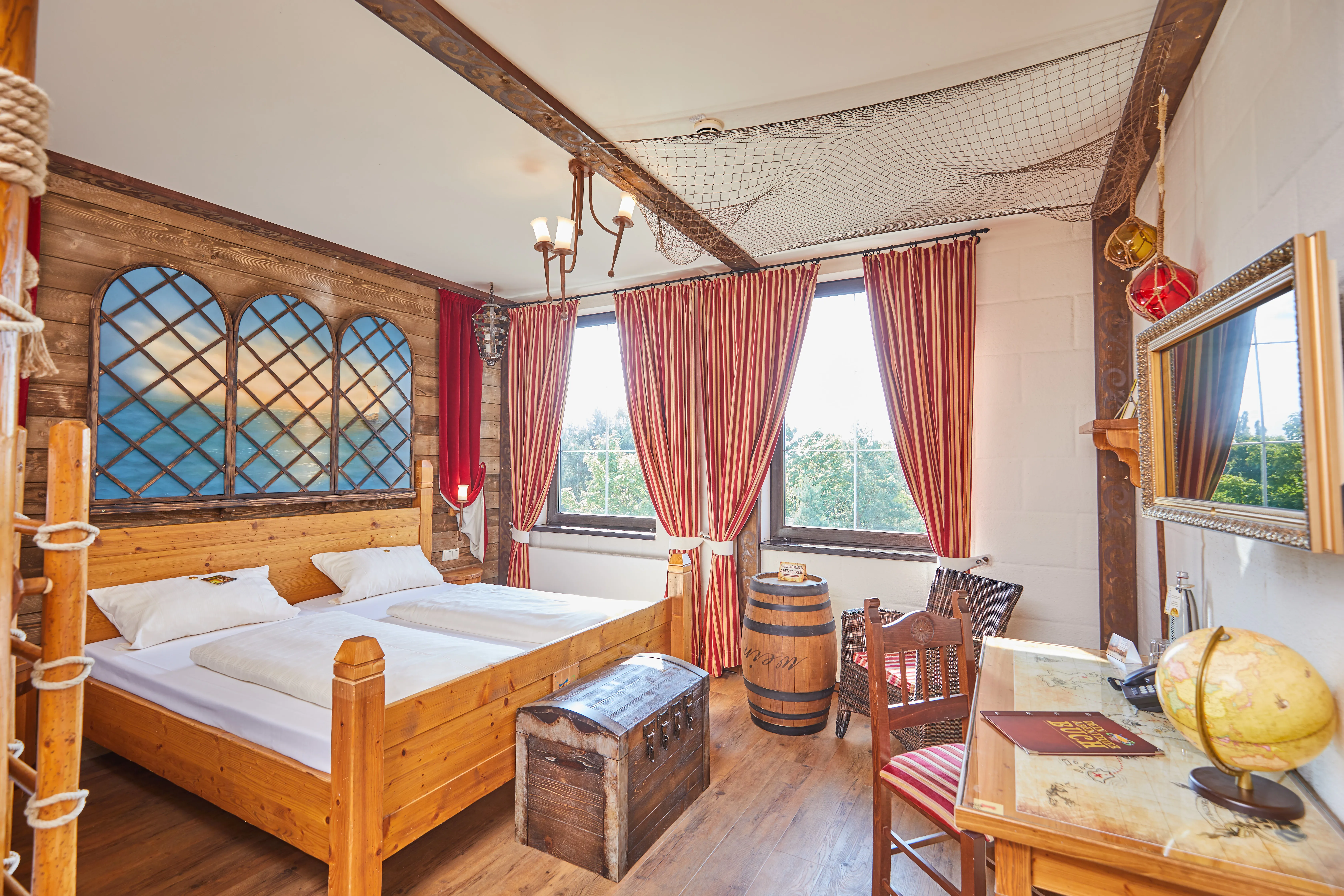 Heide Park Resort Abenteuerhotel Piratenzimmer 003